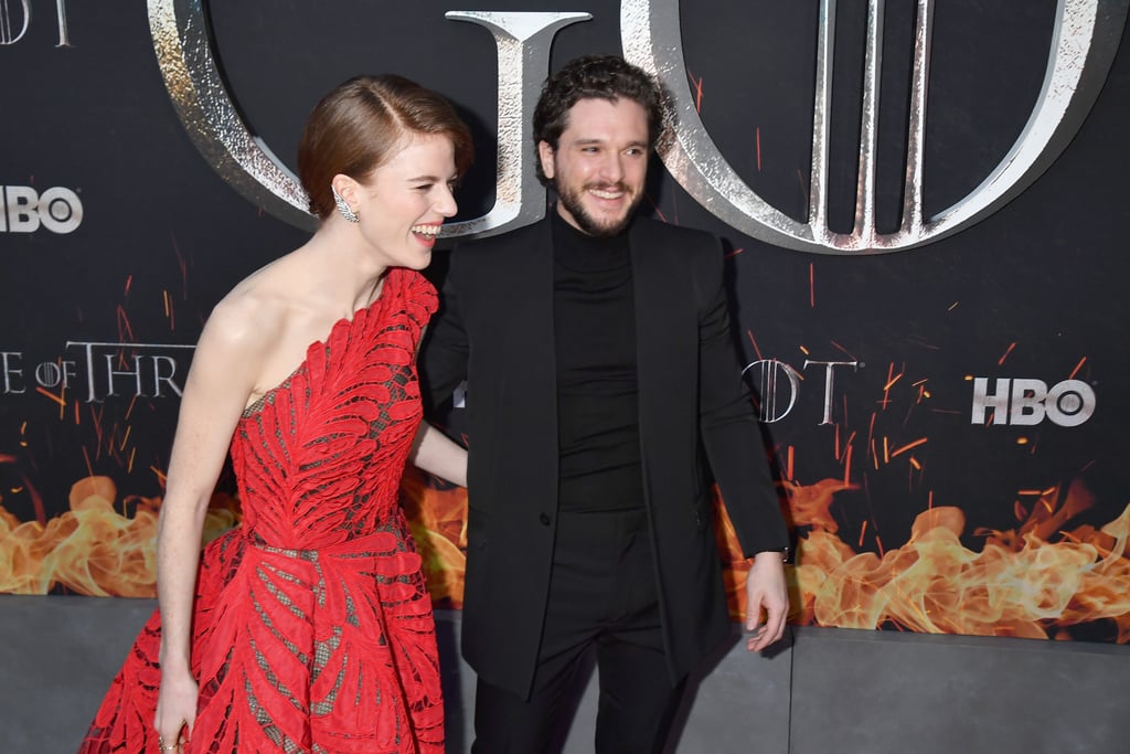 Kit Harington Rose Leslie at Game of Thrones Premiere 2019