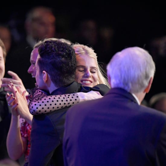 Lucy Boynton and Rami Malek at the SAG Awards