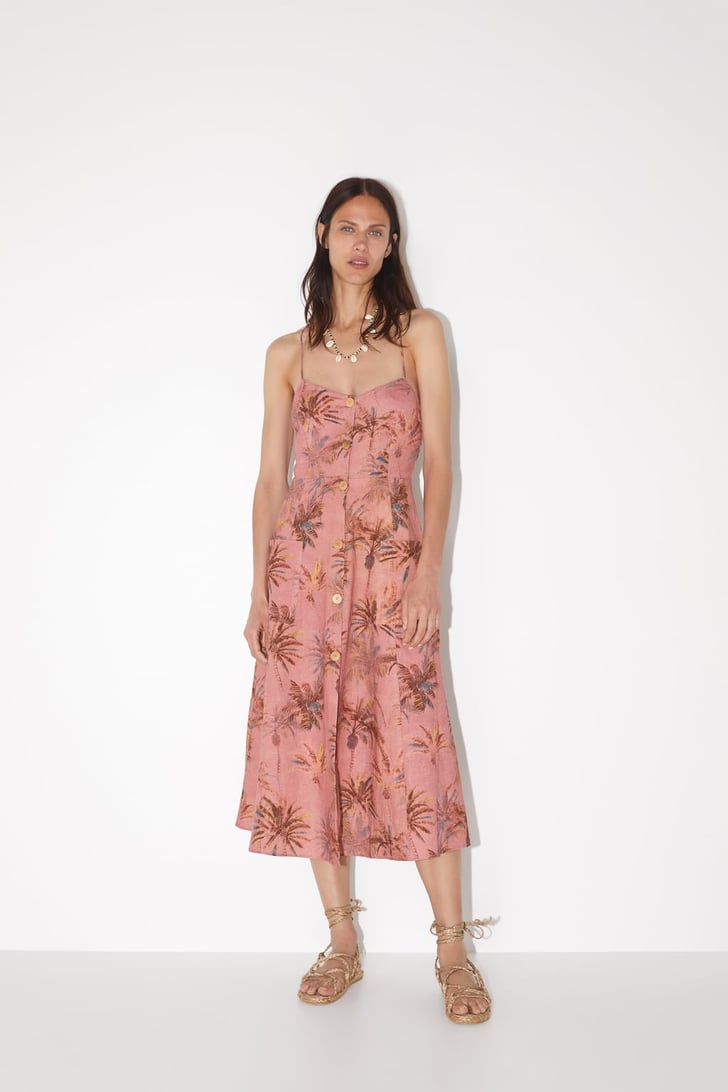 Palm Leaf Print Dress The Best Summer Dresses on Sale at Zara