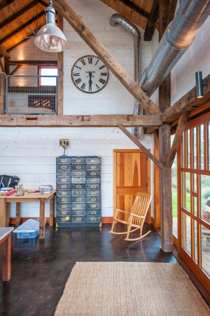 Restored Barn With Slide