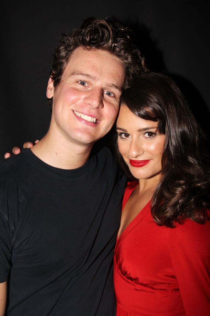 Lea Michele and Jonathan Groff Pictures