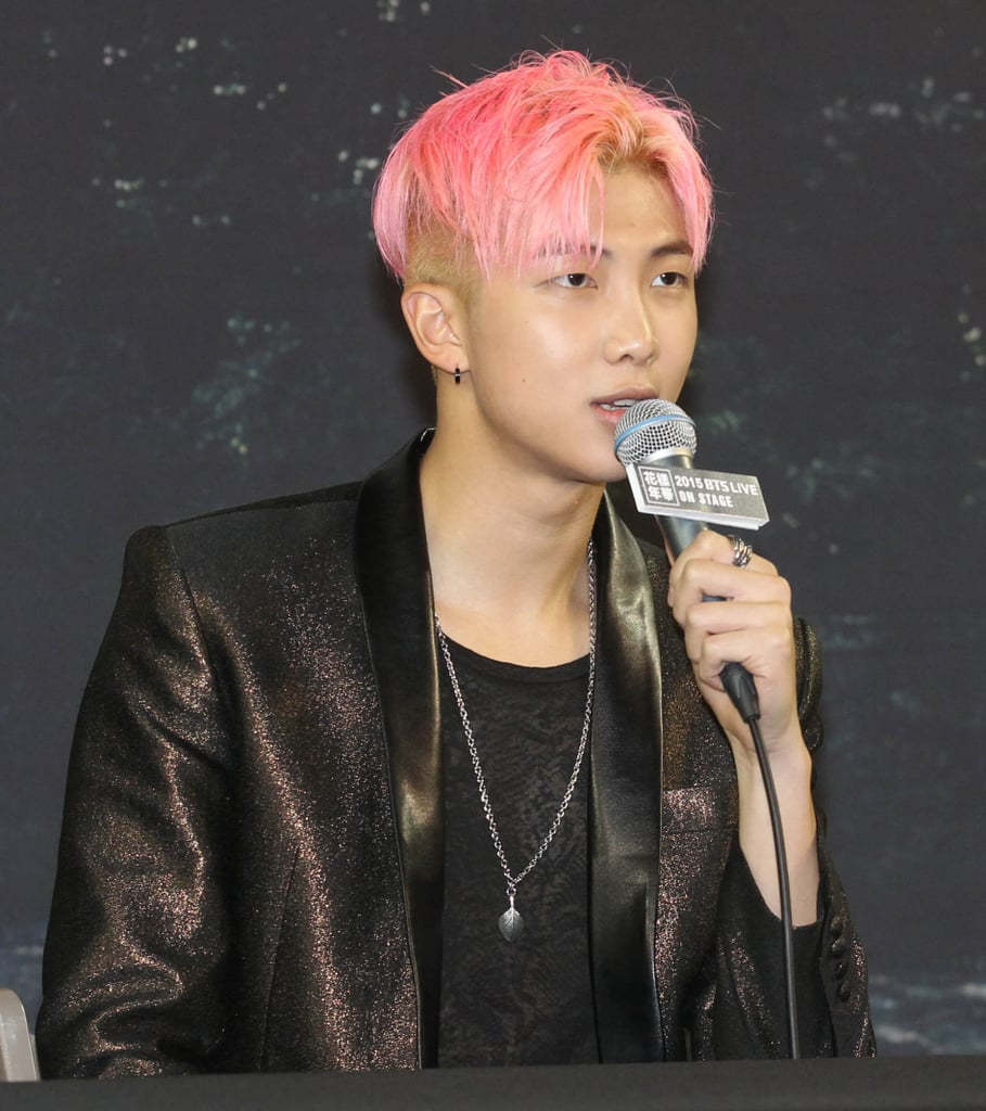 RM's Pink Hair Colour in 2015