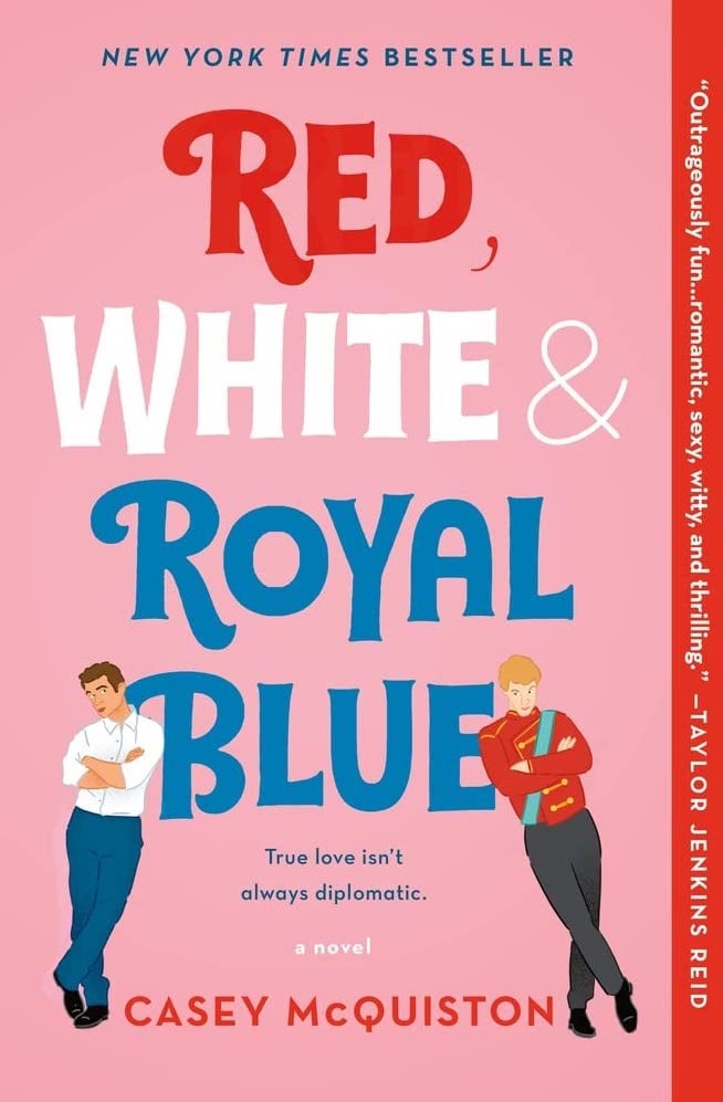 “红、白和皇家蓝”的书”class=
