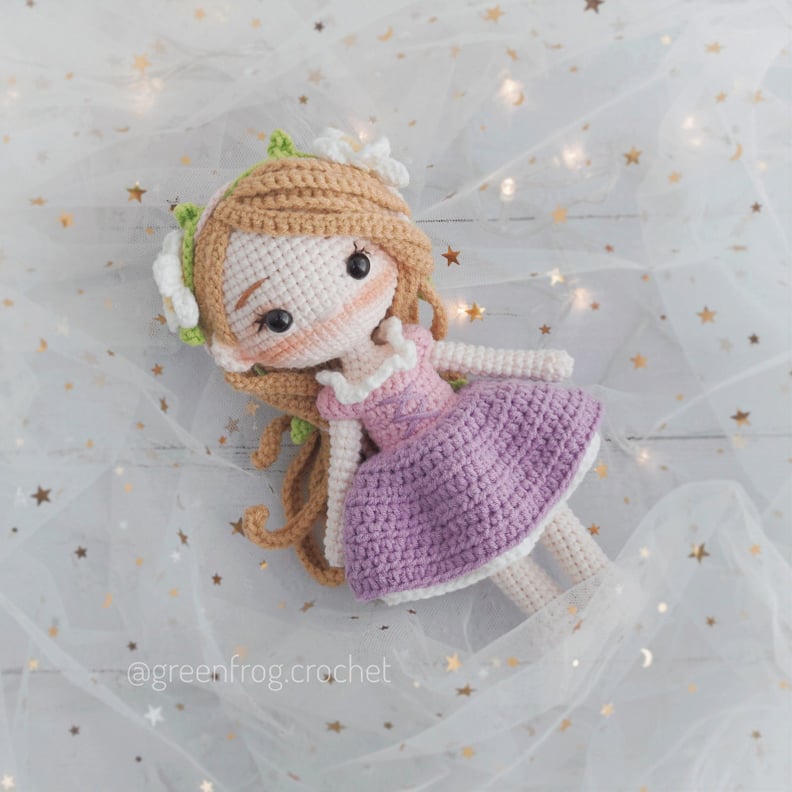 Disney Princess Doll Crochet Pattern — Rapunzel