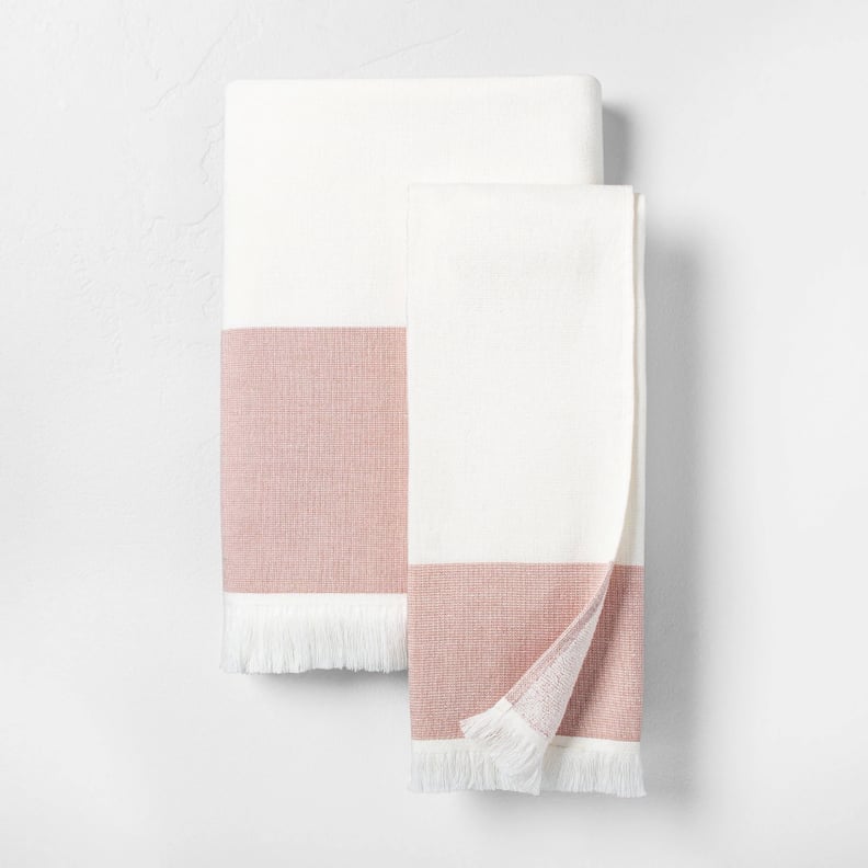 Engineered Border Hand Towel