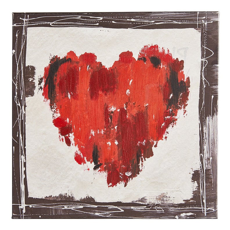 Red Heart Canvas Art