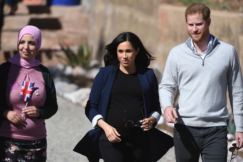 Prince Harry Meghan Markle Visit School on Morocco Tour 2019