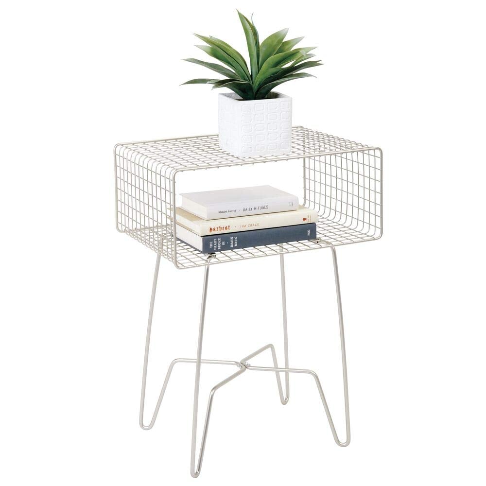 Mdesign Modern Farmhouse Side Table 33 Cool Dorm Furniture