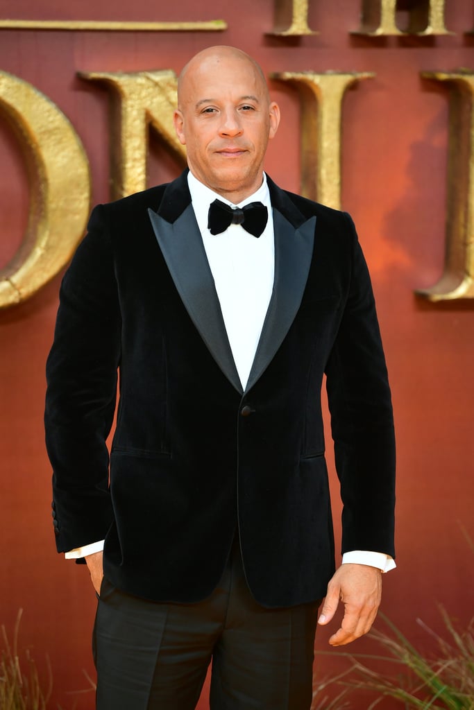 Pictured: Vin Diesel at The Lion King premiere in London.