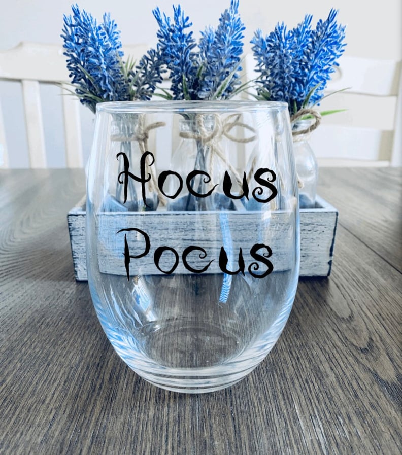 Hocus Pocus Wine Glass