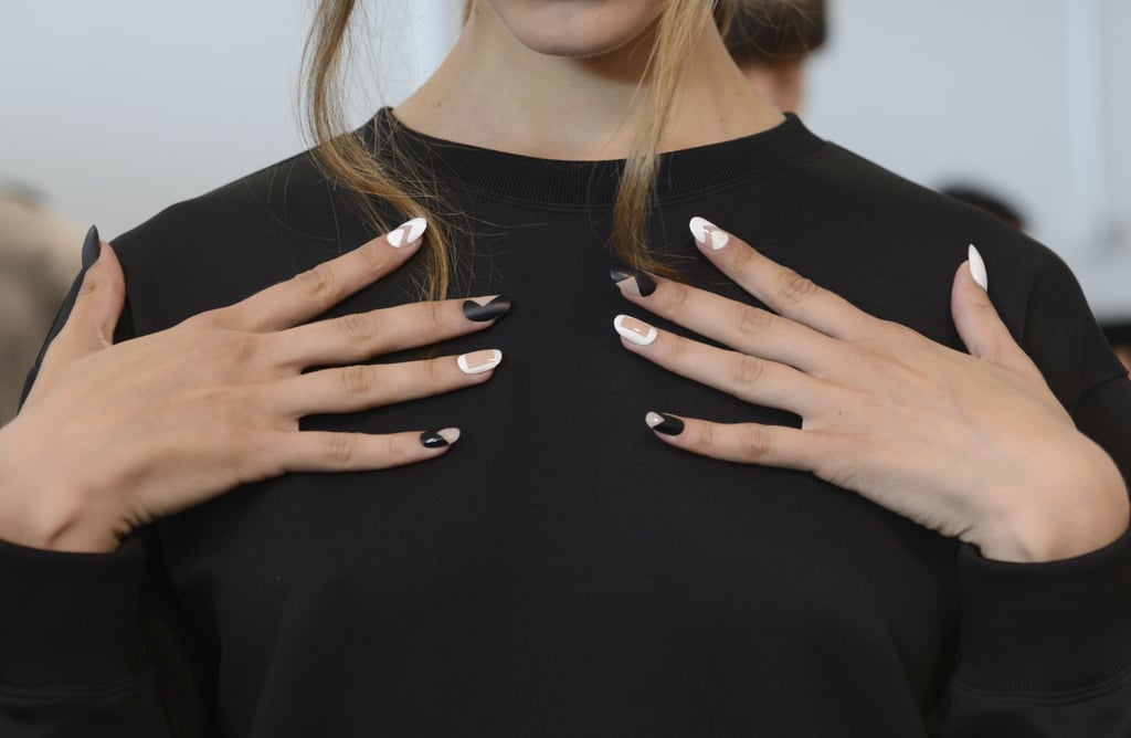 Negative Space Nail Art From Kye Spring 2015 The Best Hair Makeup