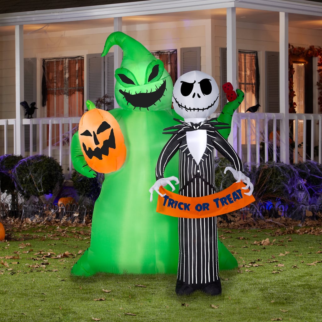 Jack Skellington and Oogie Boogie Airblown Inflatables