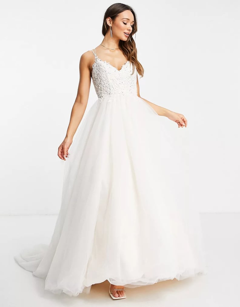 A Princess Wedding Dress: ASOS Edition Isadora Beaded Lace Cami Wedding Dress