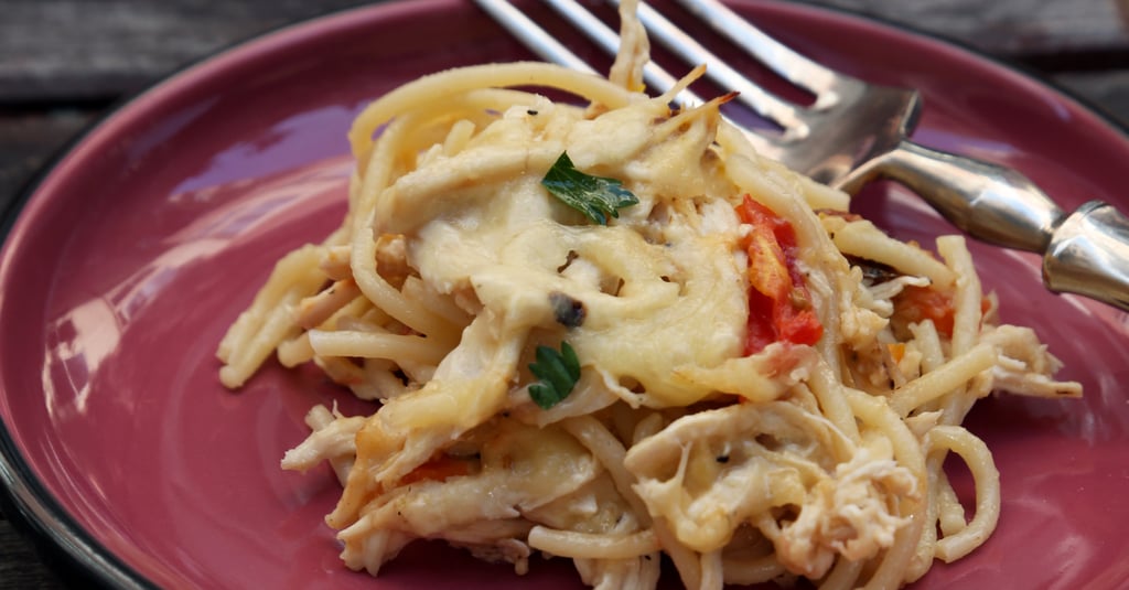 Easy Dinner Recipes: Chicken Spaghetti Casserole