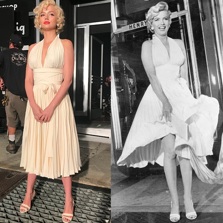 Ana de Armas Wears Marilyn Monroe's Iconic Outfits in Blonde