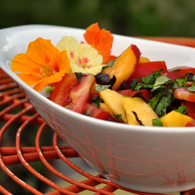 Tomato and Peach Salad