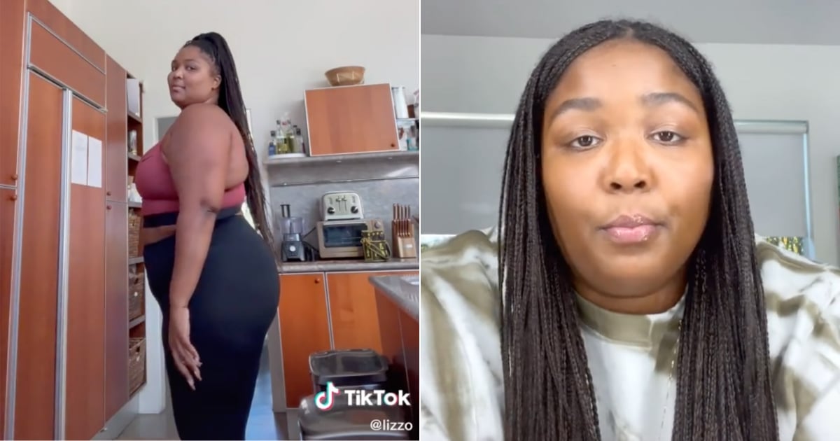 Watch Lizzo Defend Her 10 Day Smoothie Cleanse On Tiktok Popsugar Fitness