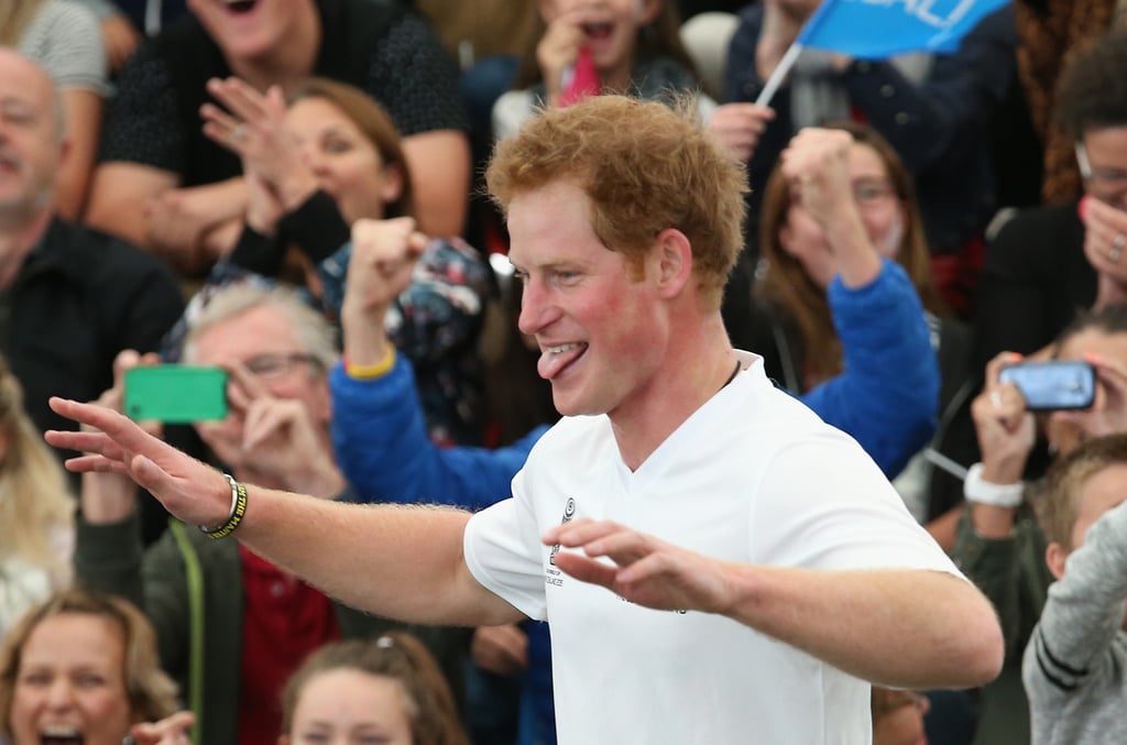 Prince Harry Playing Soccer in New Zealand