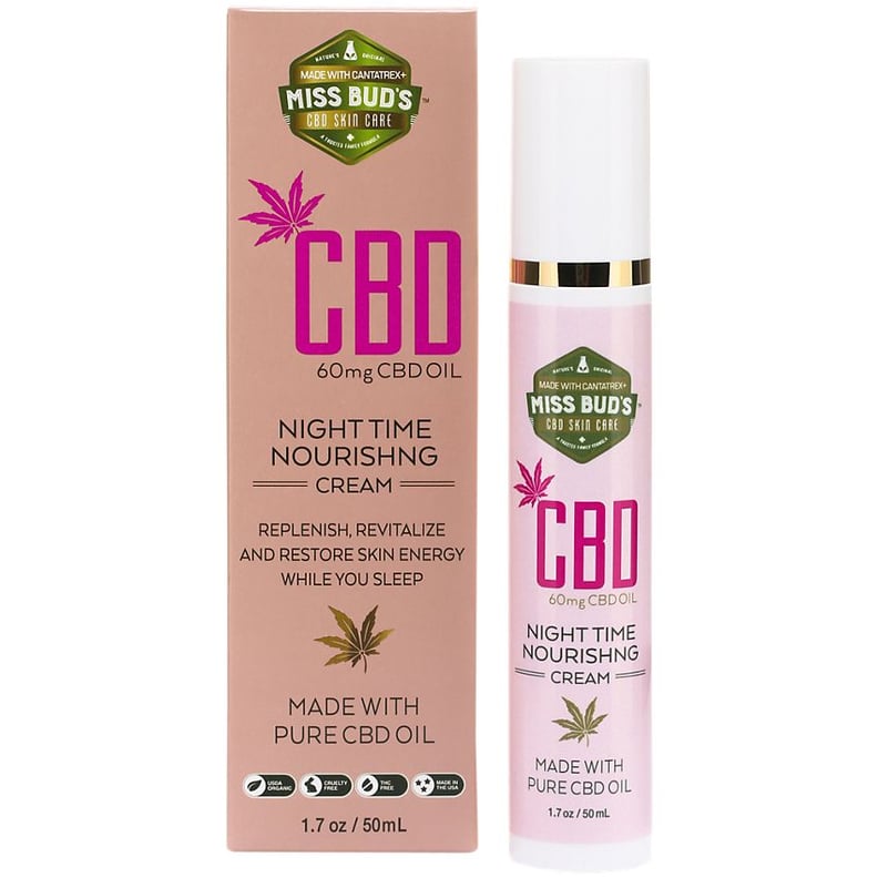 Miss Bud's CBD Hemp Extract Nighttime Nourishing Cream