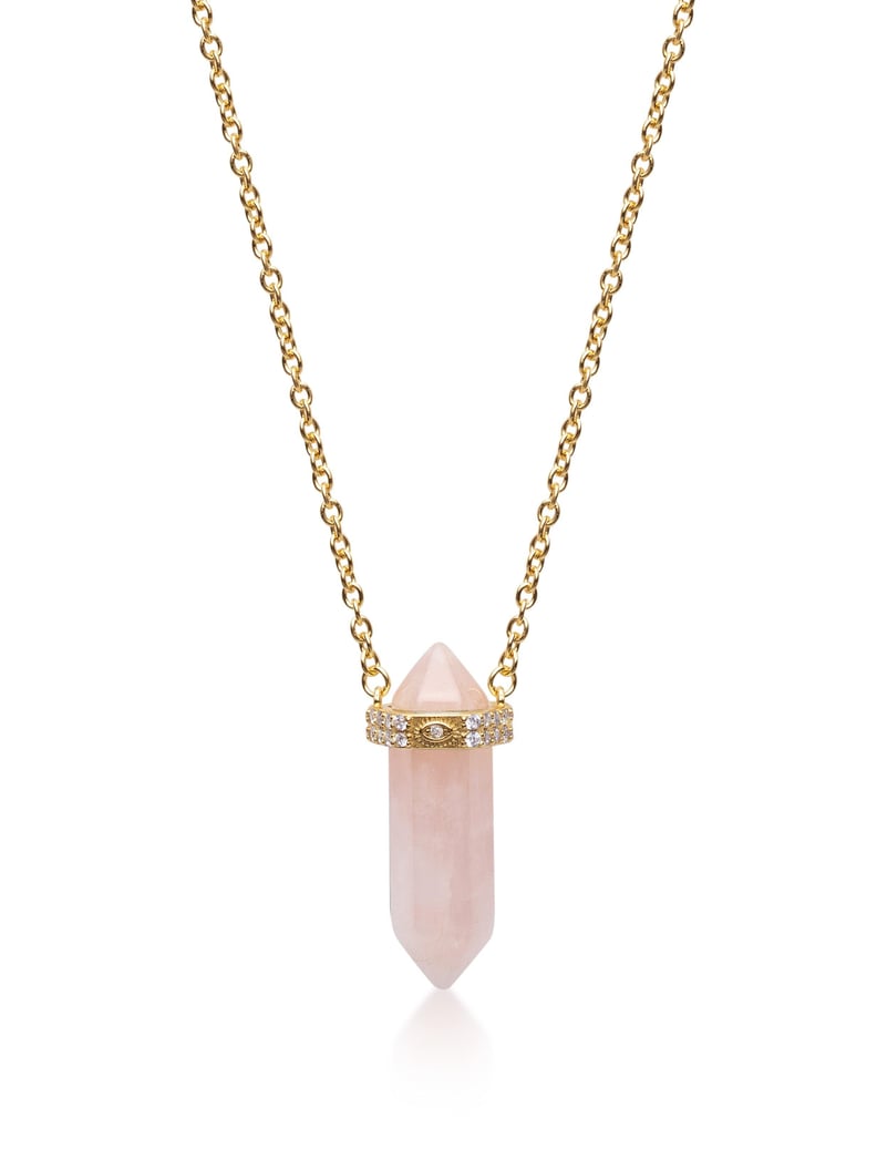 Nialaya Rose Quartz Necklace