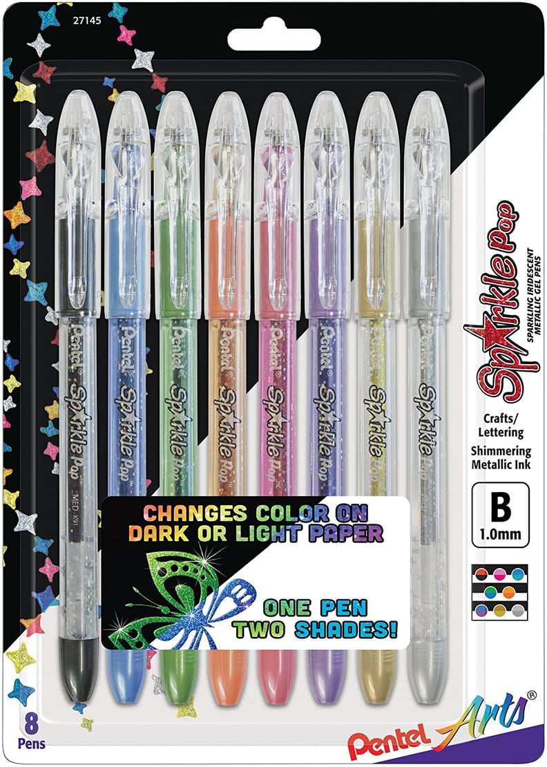 Pentel Arts Sparkle Pop Metallic Gel Ink Pens