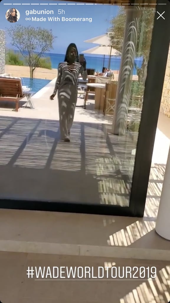 Gabrielle Union and Dwyane Wade Greece Vacation Photos 2019