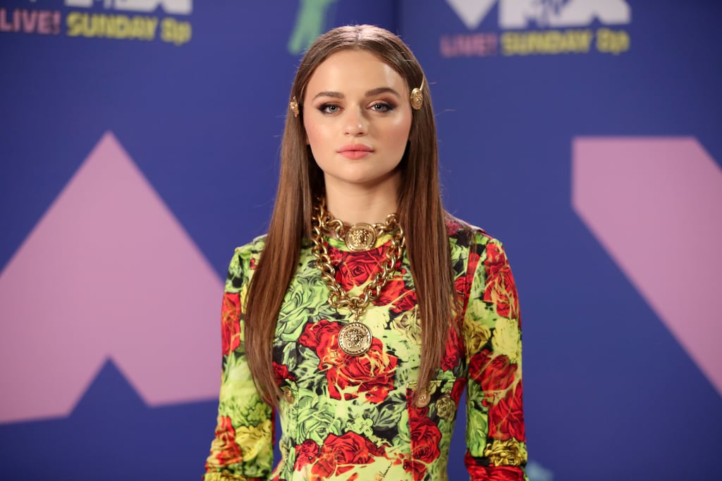 Joey King's Floral Versace Dress at MTV VMAs 2020