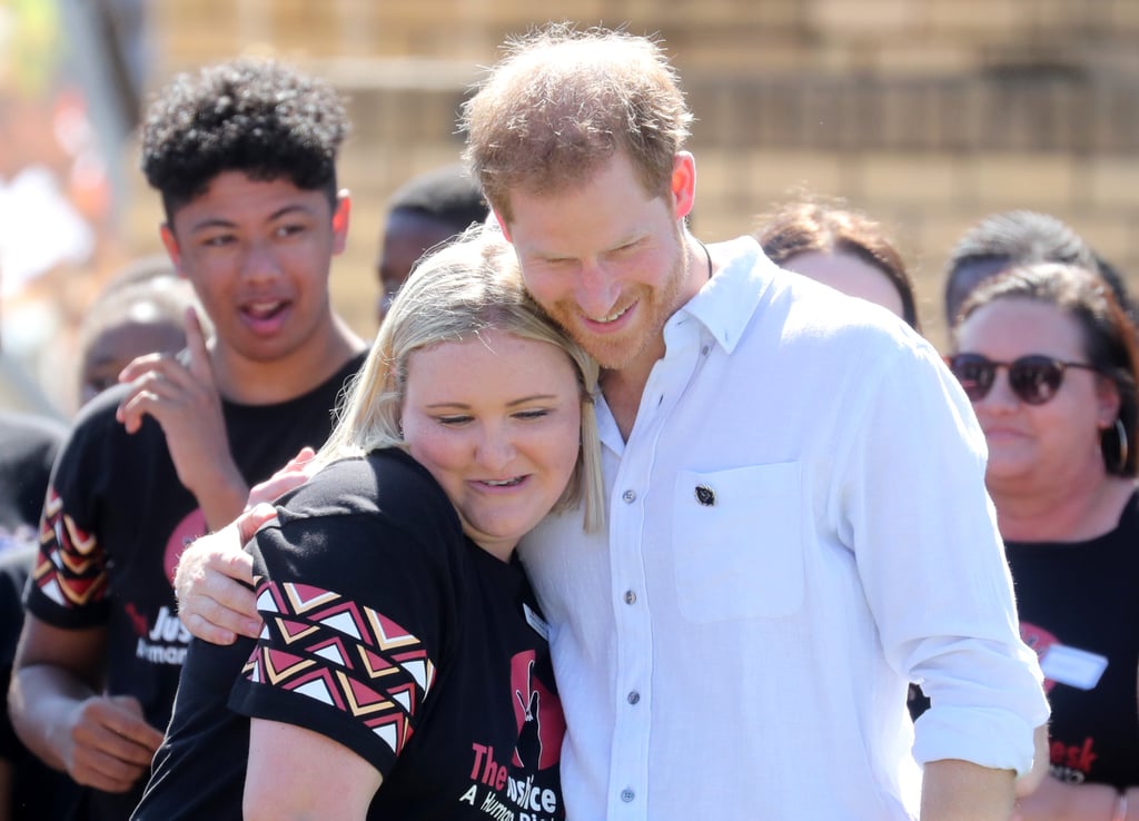 Prince Harry and Meghan Markle Hugging on South Africa Tour