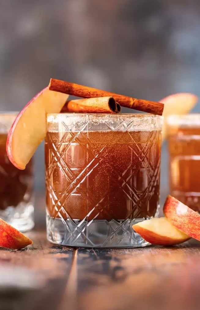 Apple Butter Old Fashioned Cocktail