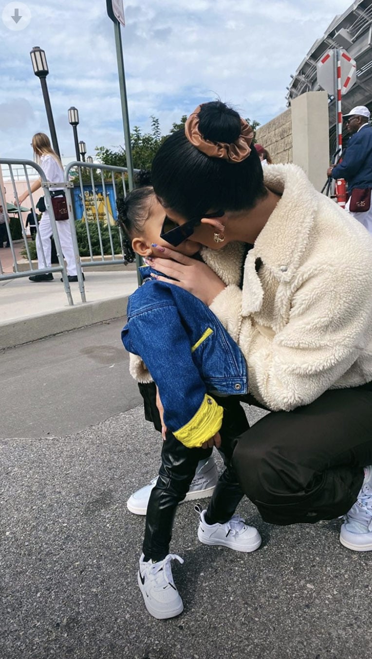 Kylie Jenner and Stormi Webster at Walt Disney World