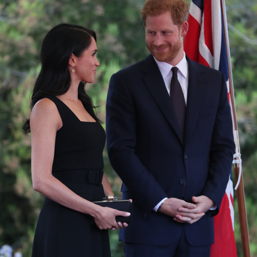 Meghan markle emilia online wickstead black dress