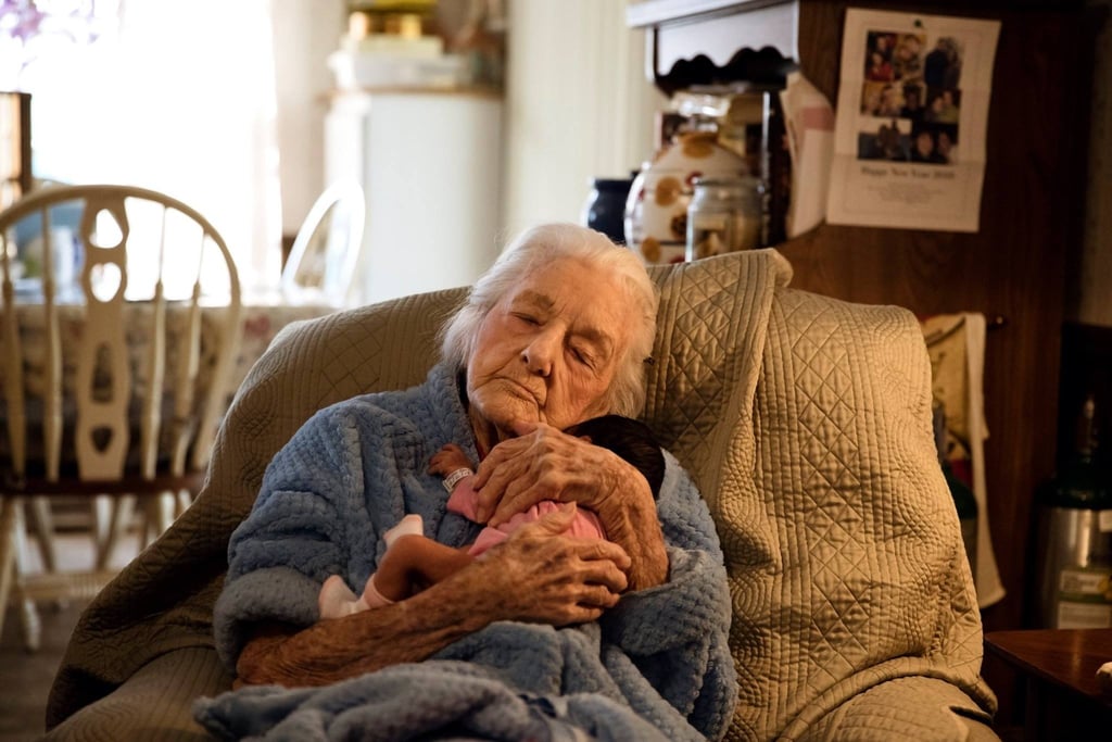Woman Meets Great-Great-Granddaughter For the First Time