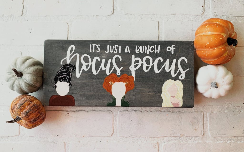 Hocus Pocus Halloween Sign