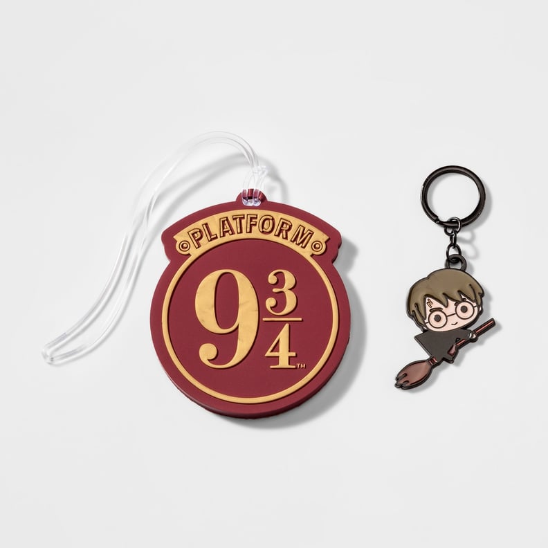 Harry Potter Luggage Tag and Key Chain Set