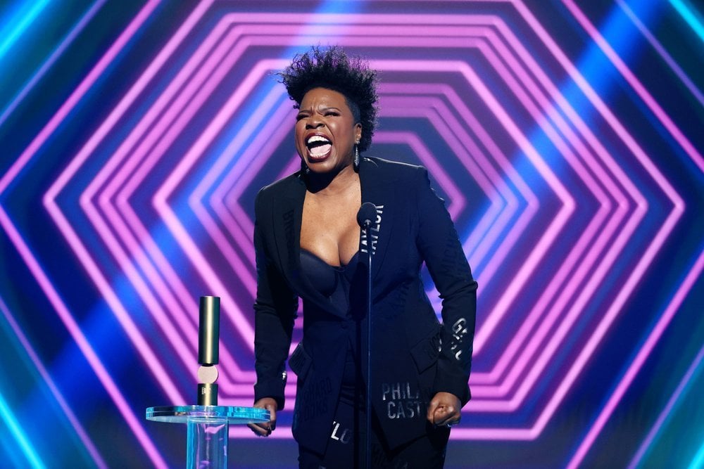 Leslie Jones's Black Lives Matter Christian Siriano Suit