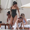 Selena Gomez's Gray One-Piece Gets Pretty Cheeky From the Side