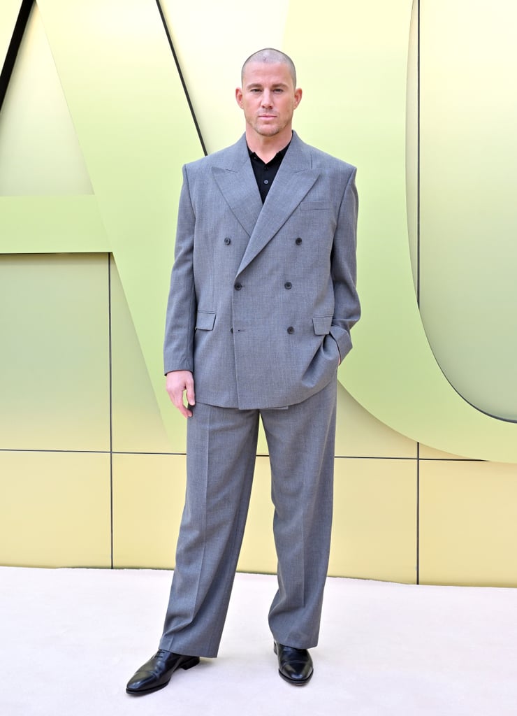 Channing Tatum at the Versace Show in Los Angeles