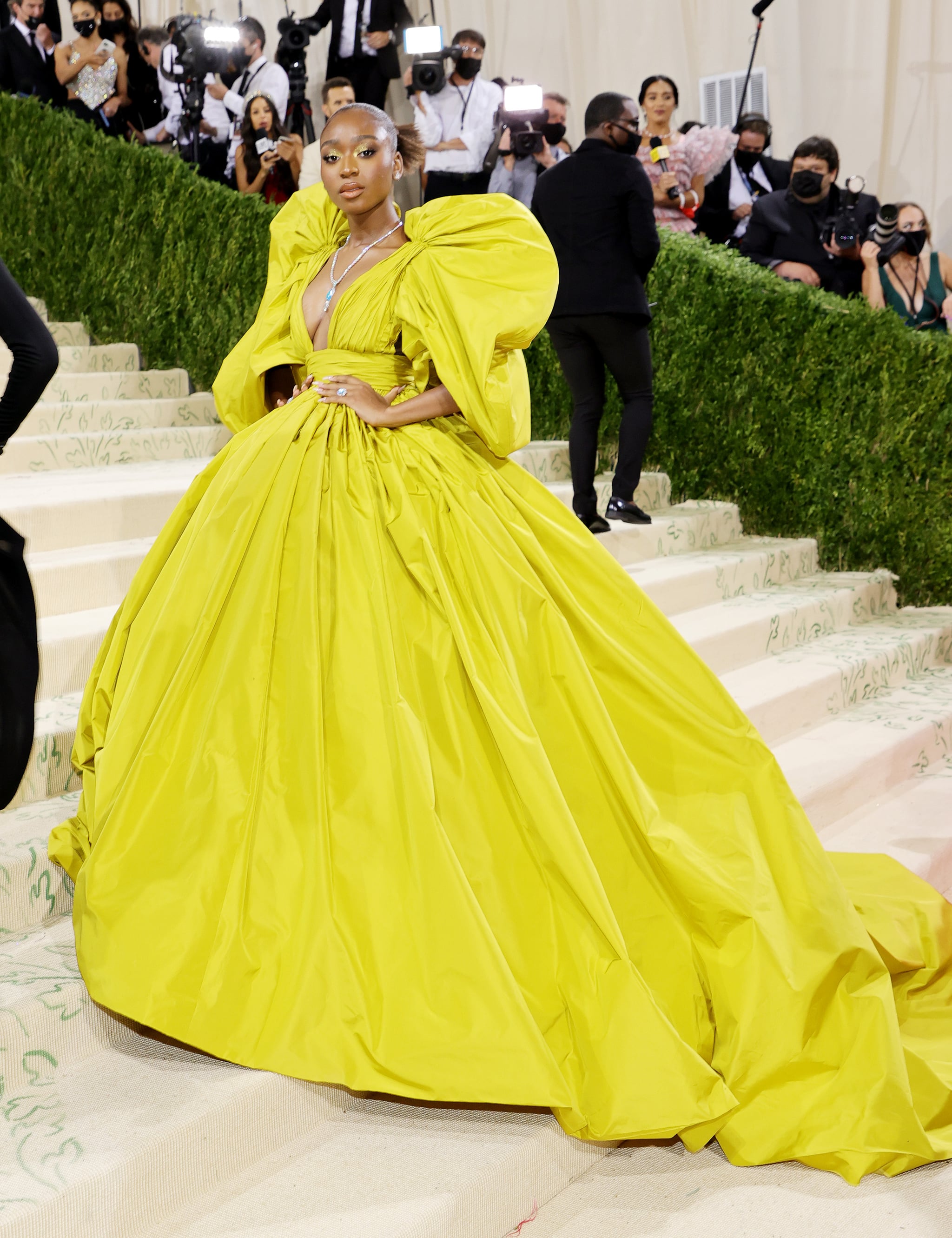 gowns yellow