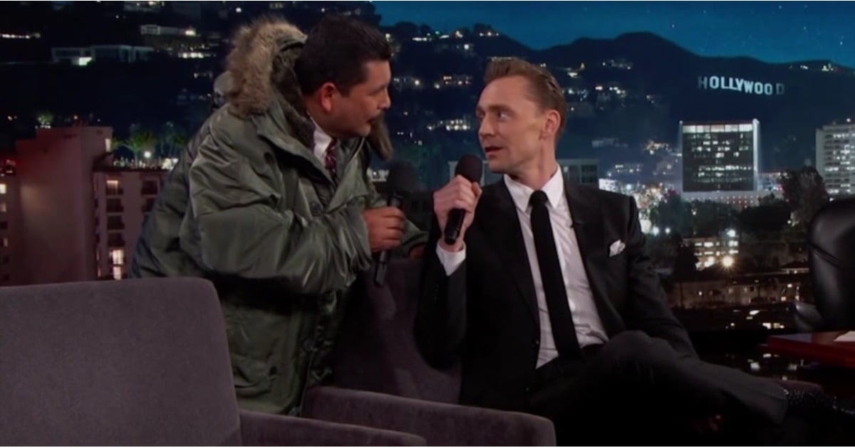 Tom Hiddleston Singing in Spanish on Jimmy Kimmel Live 2017 | POPSUGAR