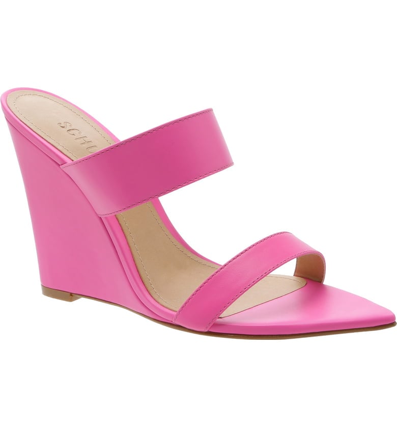 Schutz Soraya Wedge Slide Sandals