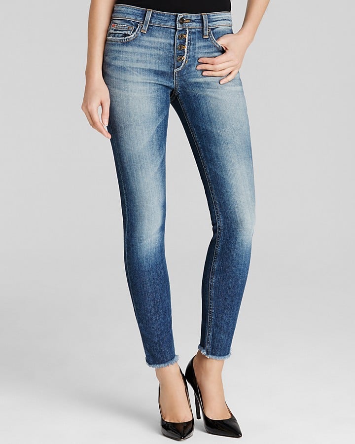 Joe's Jeans Skinny Ankle Raw Hem Jean ($165)