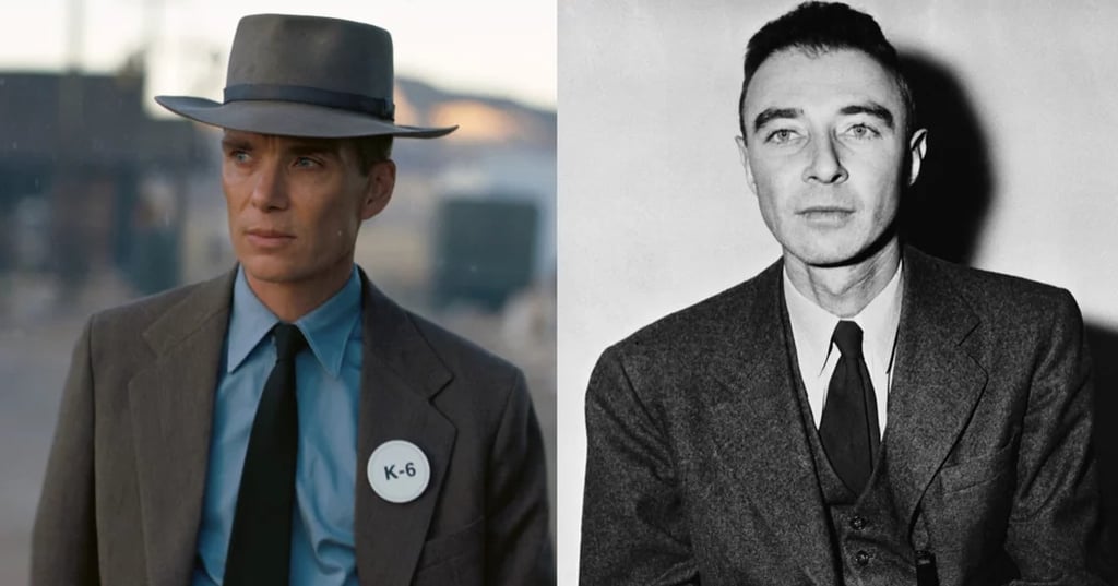 See the “Oppenheimer” Cast Next to Their Real-Life Counterparts
