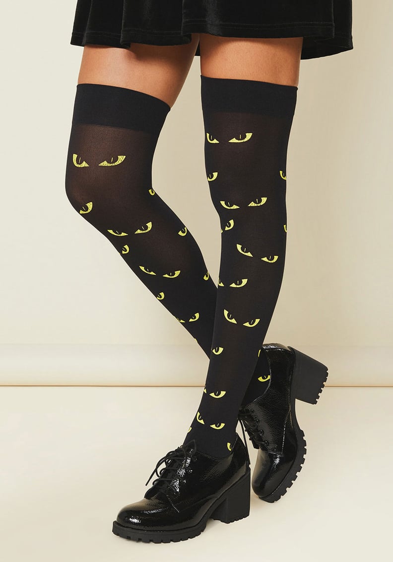 Eyes Wide Strut Thigh High Socks