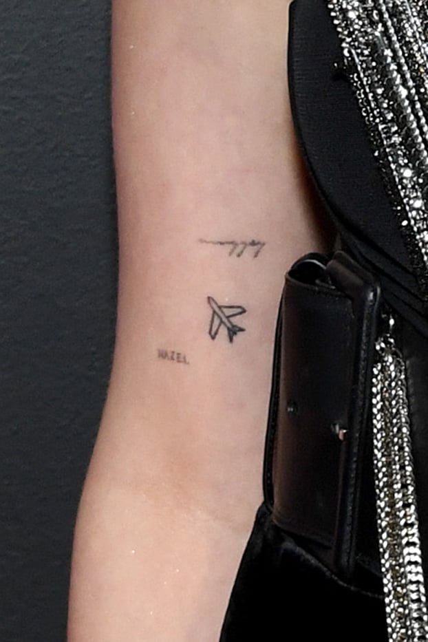 Ashley Benson's Airplane Tattoo