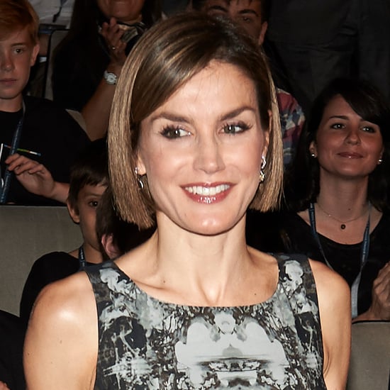 Queen Letizia Takes Photos With Fans
