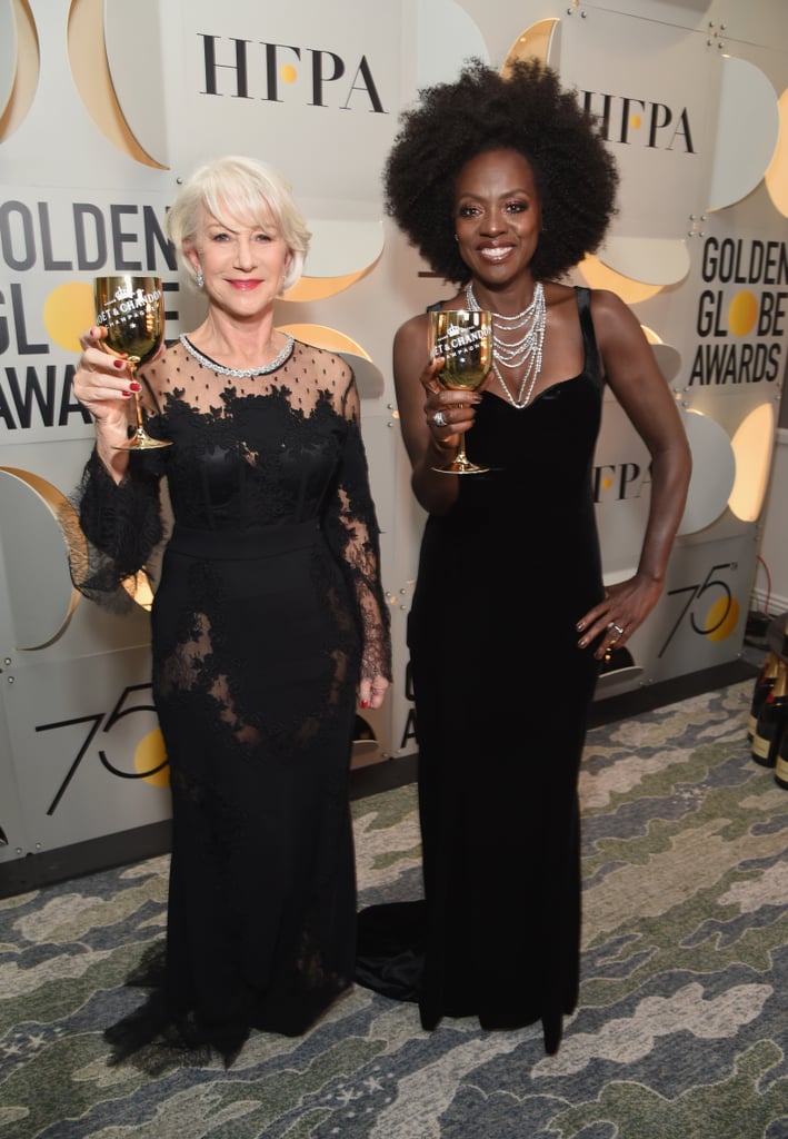 Helen Mirren and Viola Davis were a power duo at the 2018 show.