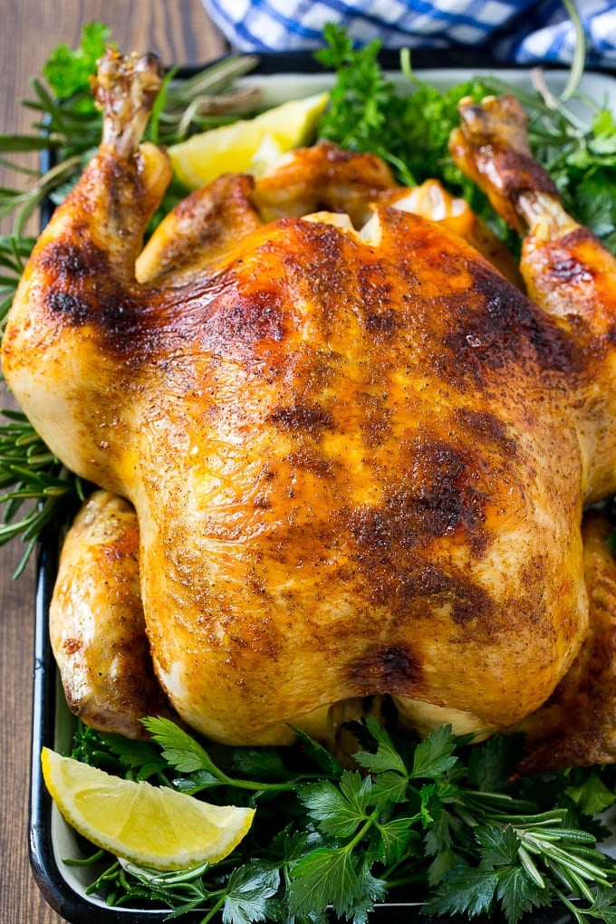 Slow Cooker Whole Chicken