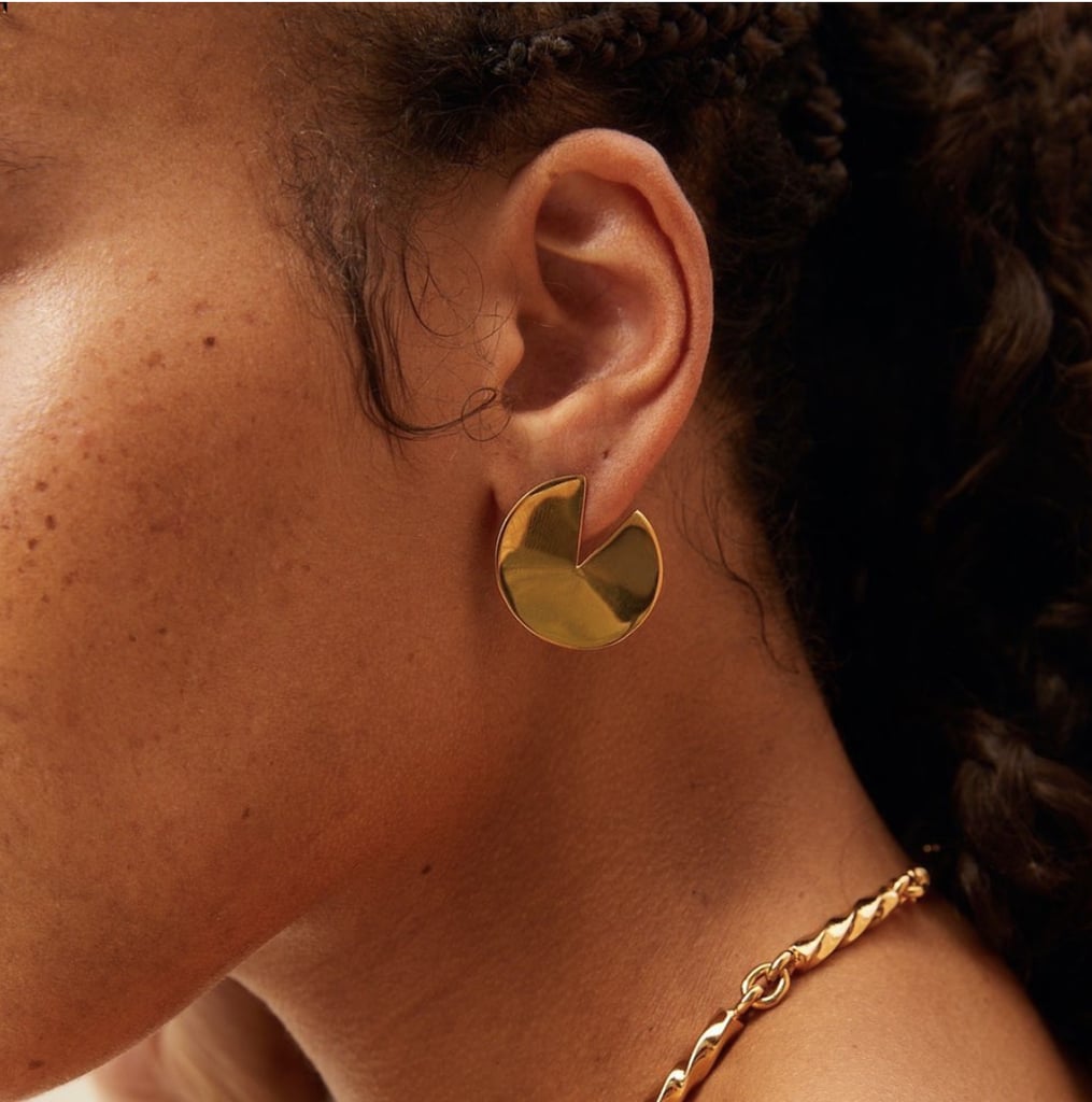 A Gorgeous Brass Piece: Soko Sia Stud Earrings