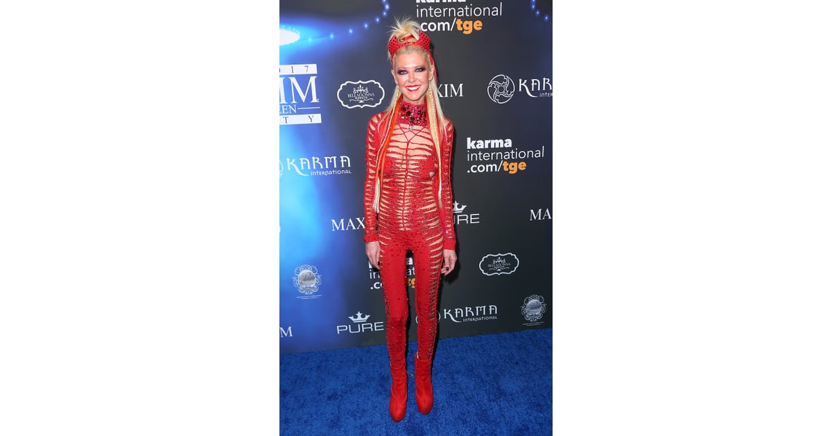 Tara Reid As A Devil Celebrity Halloween Costumes 2017 Popsugar