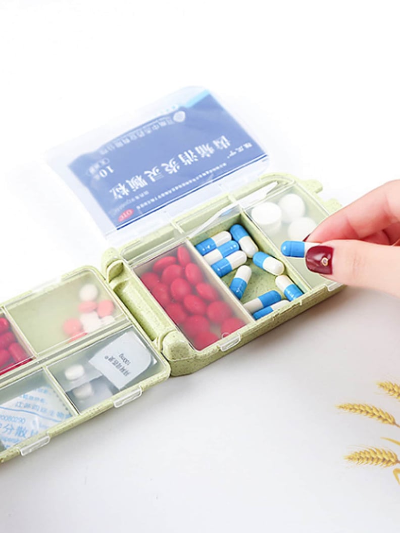 Random Color Pill Storage Box
